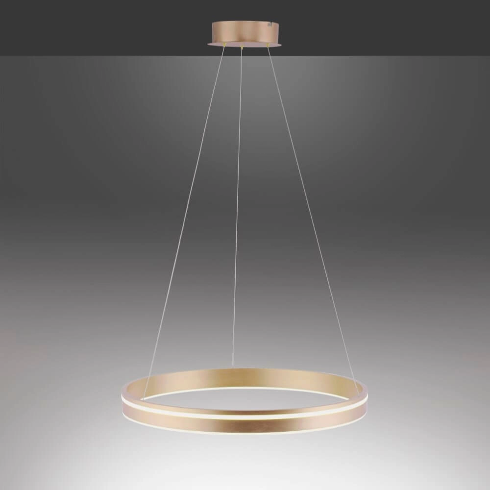 Lampe suspendue design Q-Vito Ø 59cm en laiton Paul Neuhaus 4012248357767