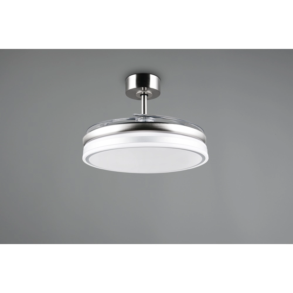 Fan Volda nickel Ø 106cm Trio 4017807689075