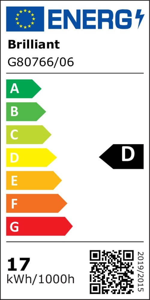 Plafonnier noir Aurelia noir Brilliant 4004353442124