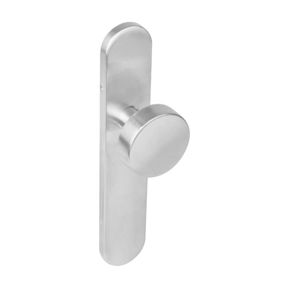 Poignée de porte ovale Kurano store en acier inoxydable