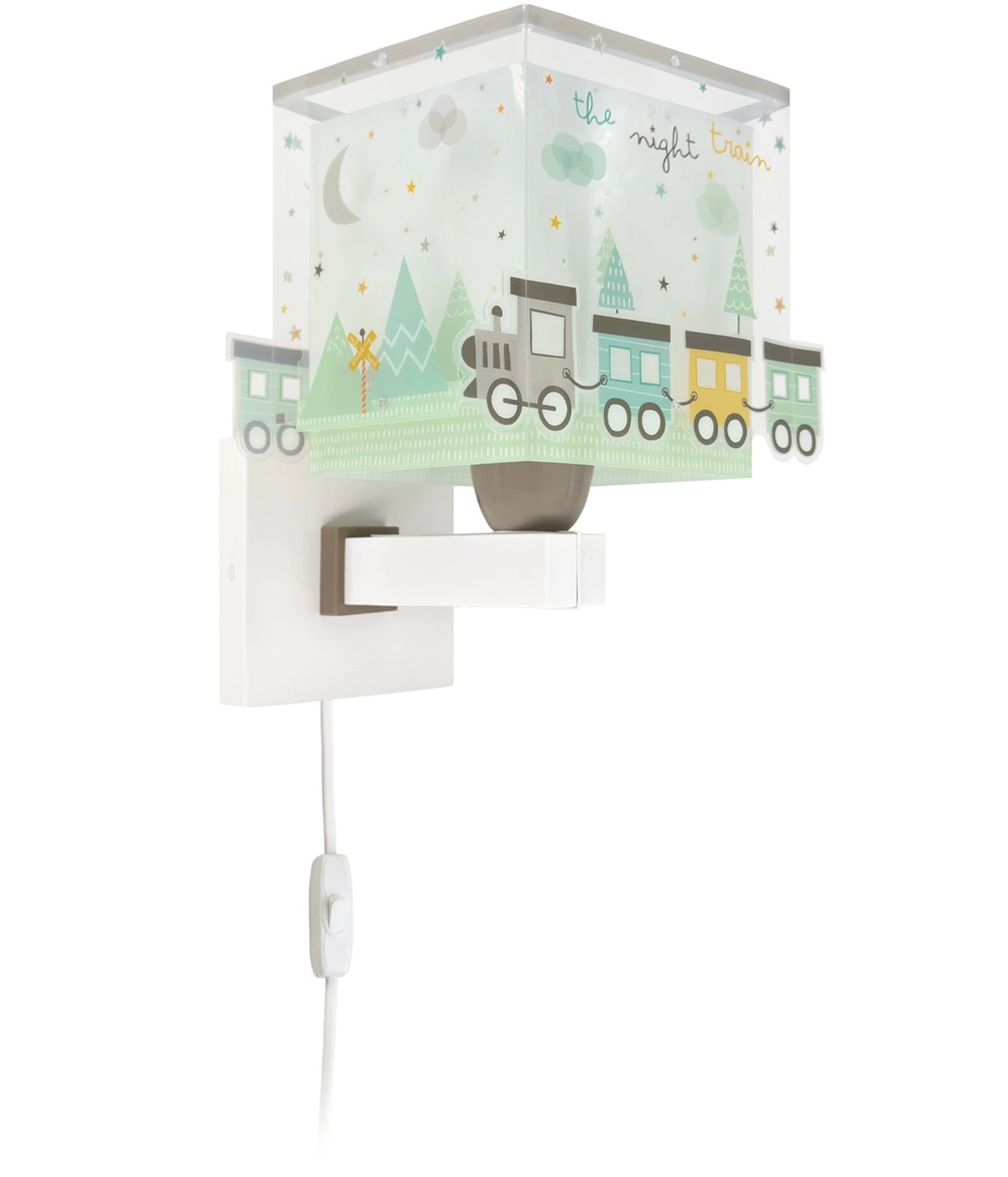 Applique murale Night Train Gris lueur dans le noir Dalber 8420406635392