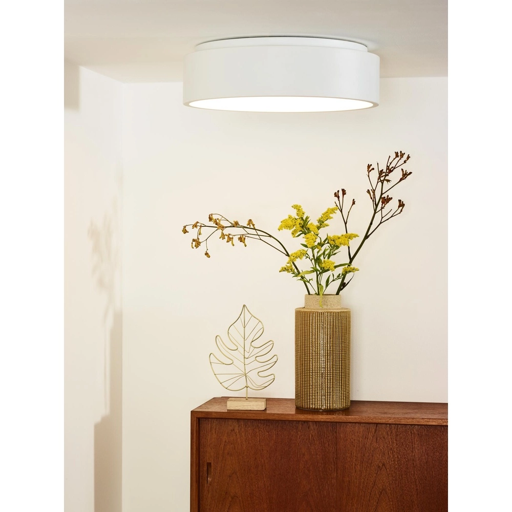 Éclairage de plafond Talowe Led Ø 45,5 cm de blanc Lucide 5411212460233