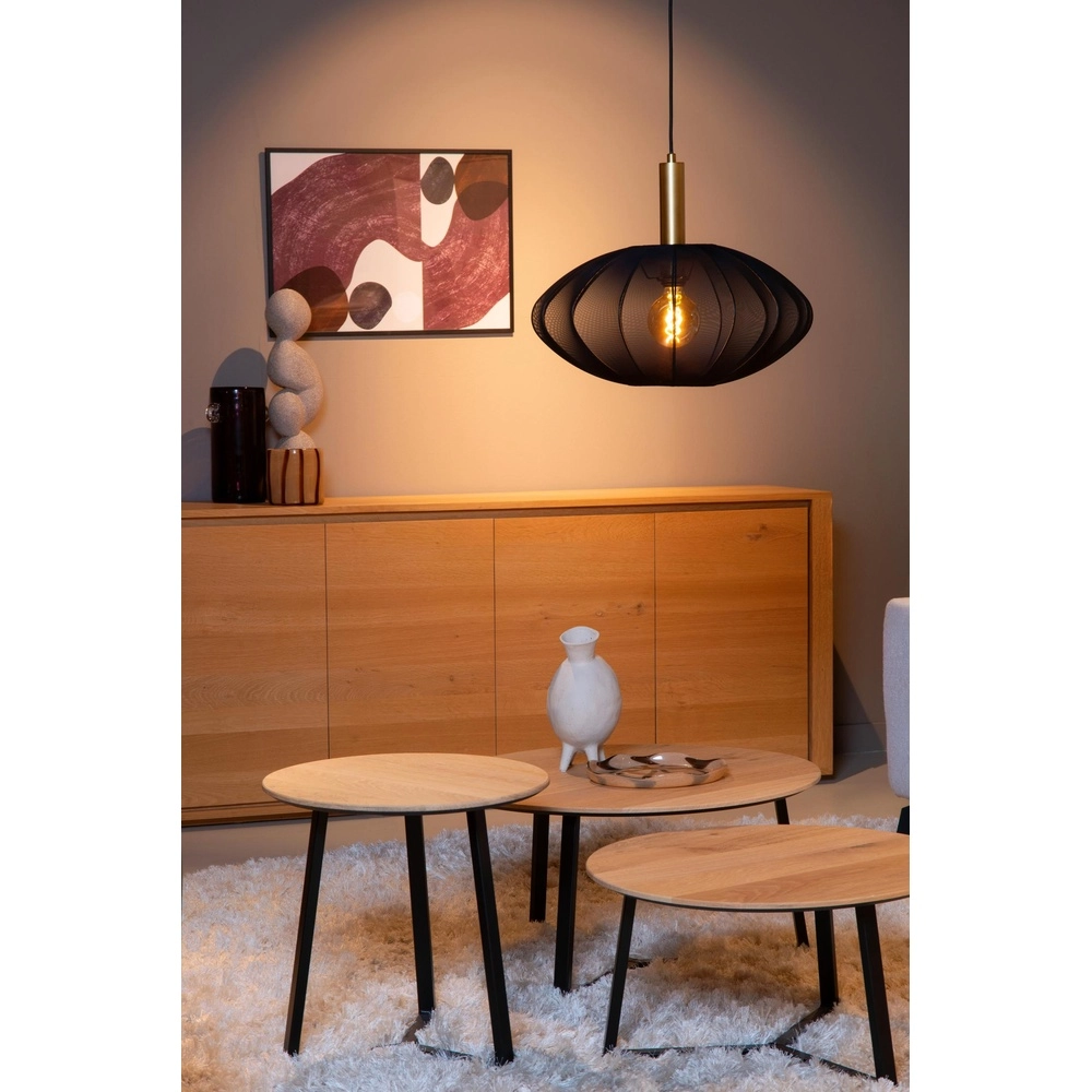 Lampe suspendue Corina noir Ø 50cm Lucide 5411212032003