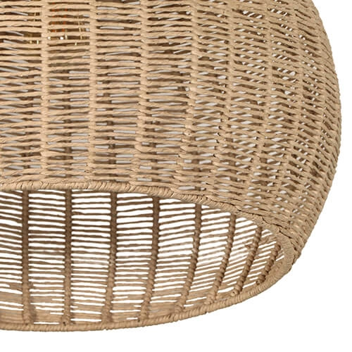 Lampe suspendue en rotin Janne Ø 54 cm Trio 4017807617634