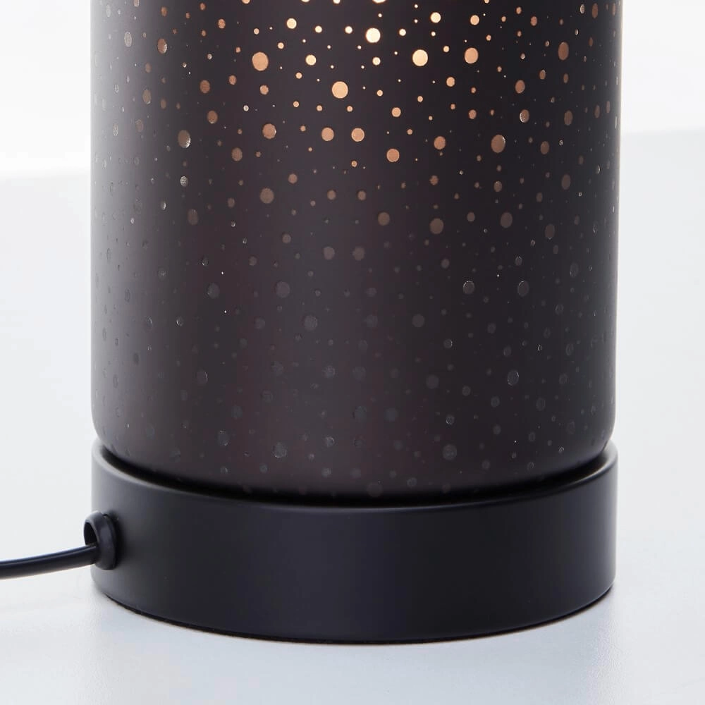 Lampe de table Scarlett noir Brilliant 4004353438202