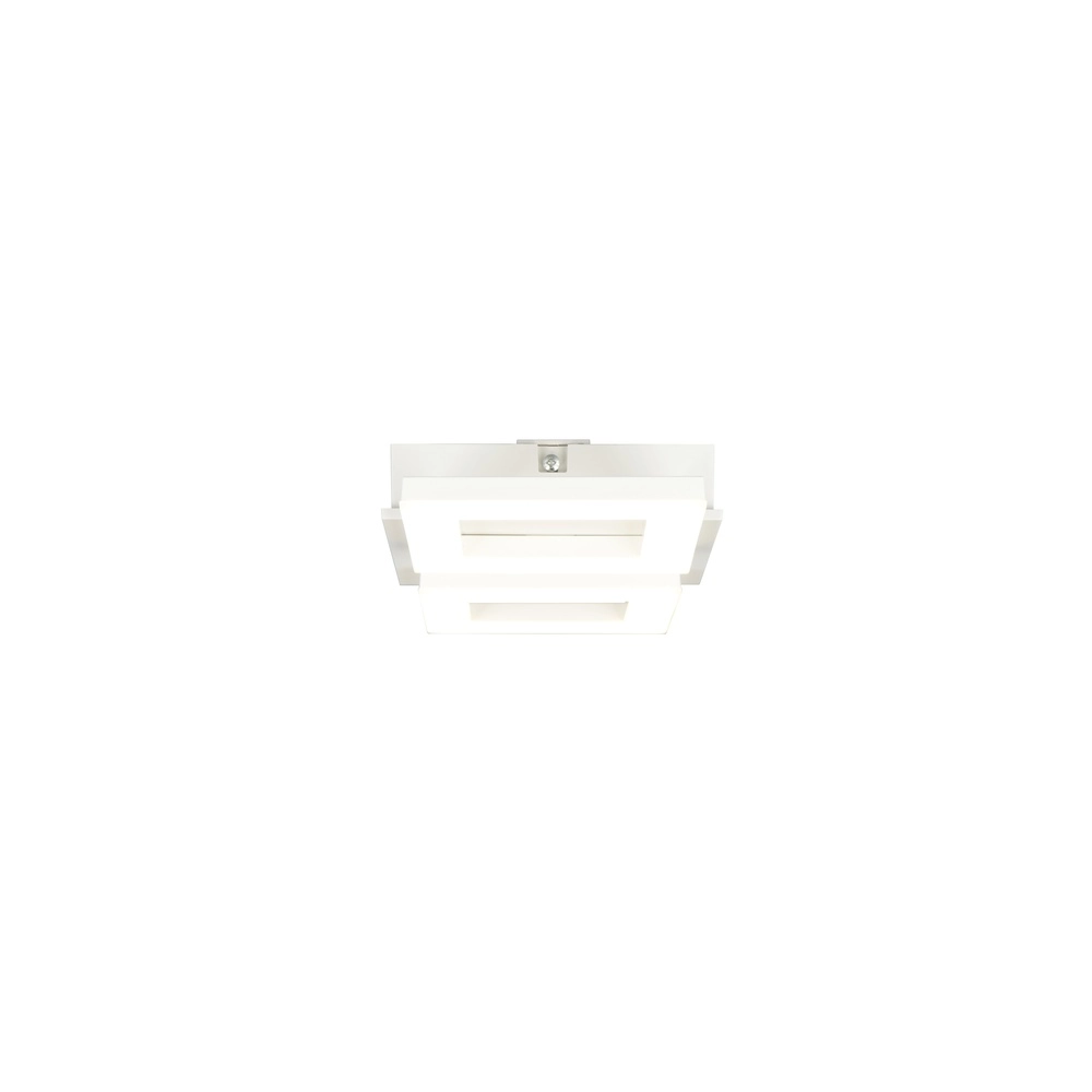Lampe de plafond à design Cemi Blanc carré Trio 4017807704303