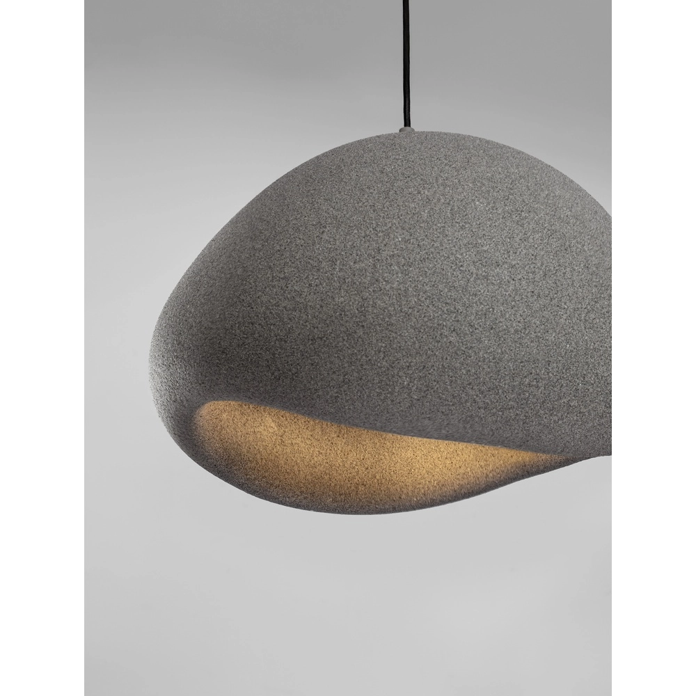 Suspension naturelle Aere gris 50cm Lyora 5212017476715
