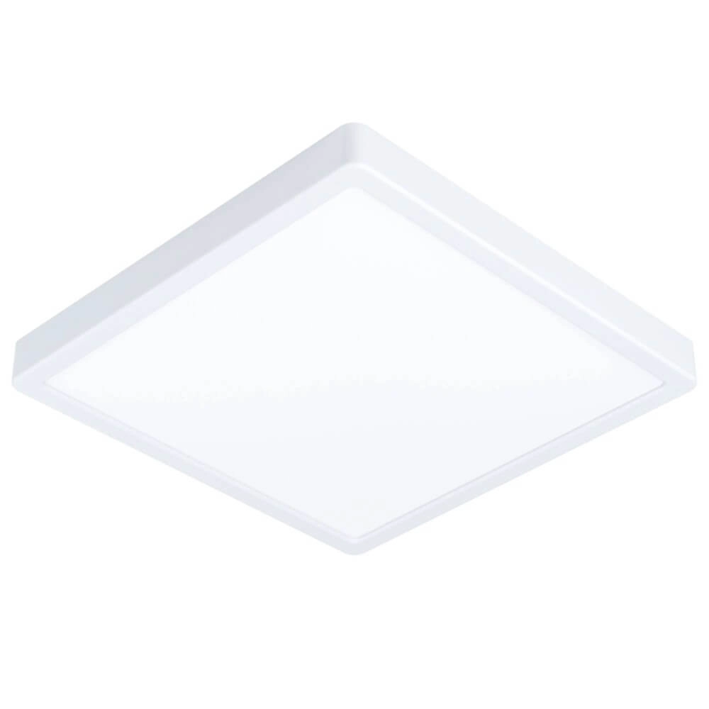 Plafonnier blanc Fueva 5 28,5 sur 28,5 cm Plafonnier blanc Fueva 5 28,5 sur 28,5 cm