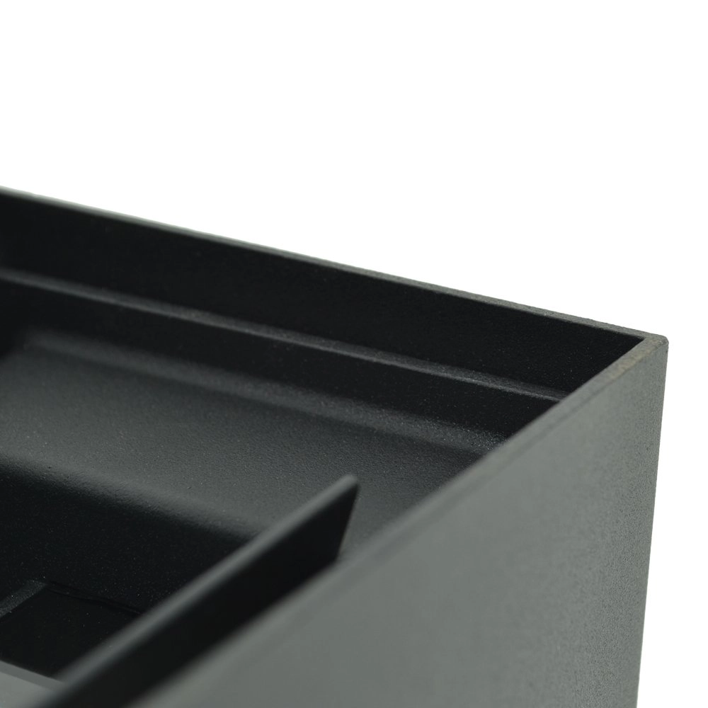 Spot murale Roty Cube Noir Lyora 8716803509283