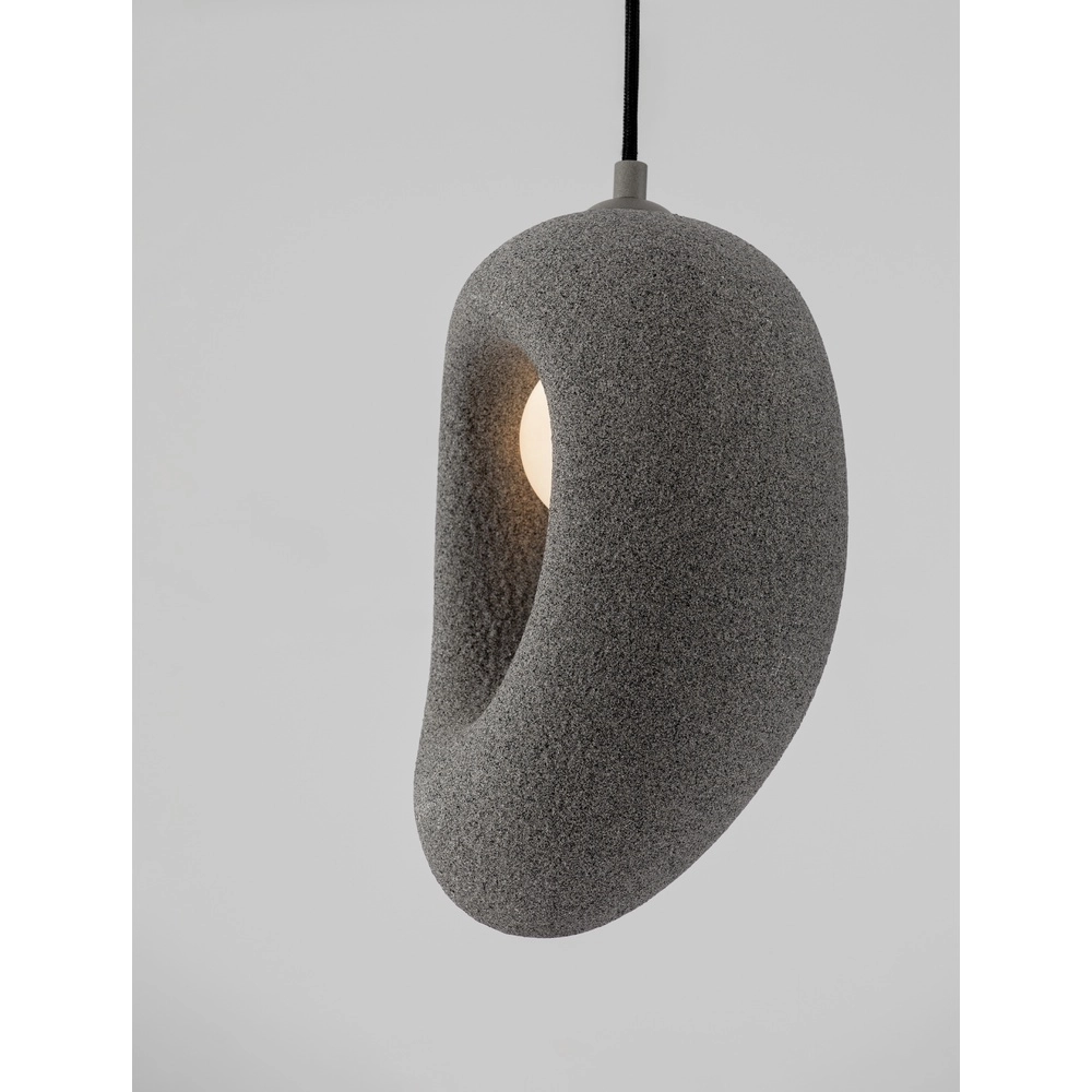 Suspension naturelle Tempus gris 30cm Lyora 5212017476838