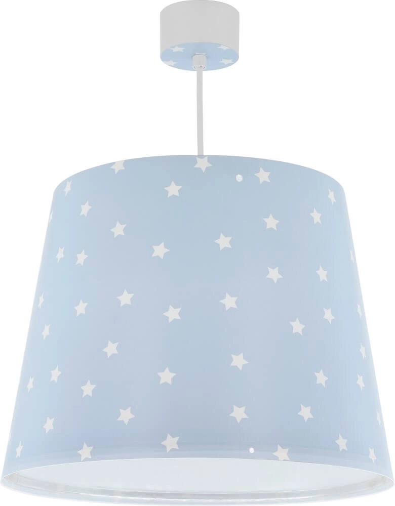Lampe suspendue chambre d'enfant Star Light bleu doux
