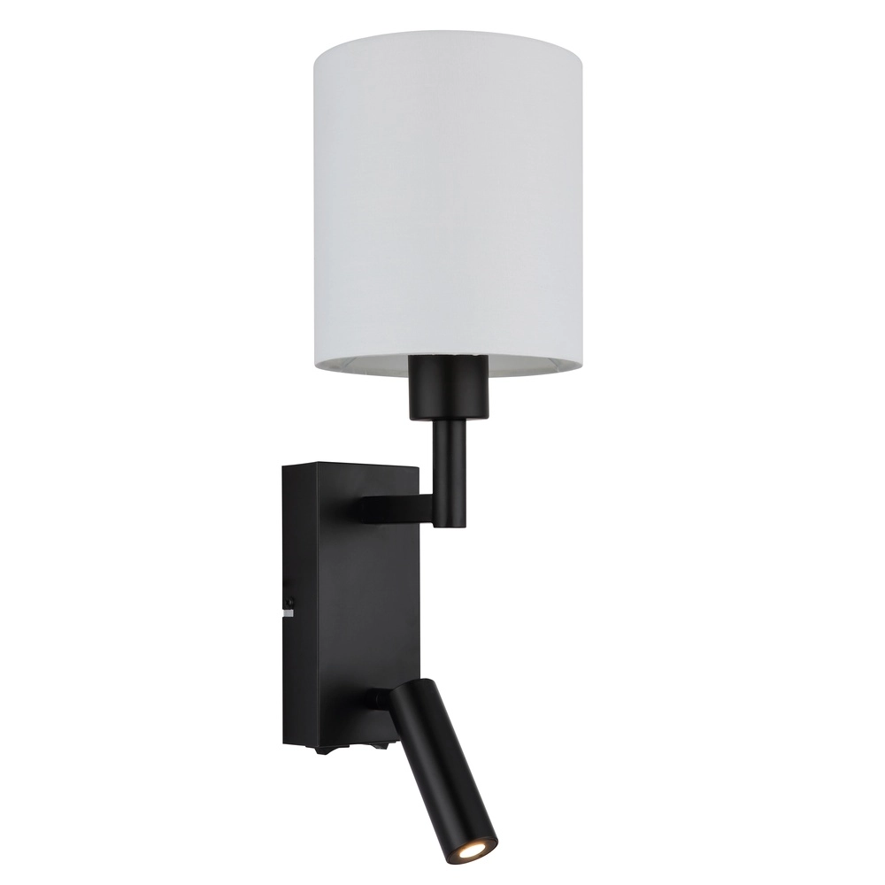 Lampe de chevet Zamora Noir avec capuche blanche Globo 9007371569892