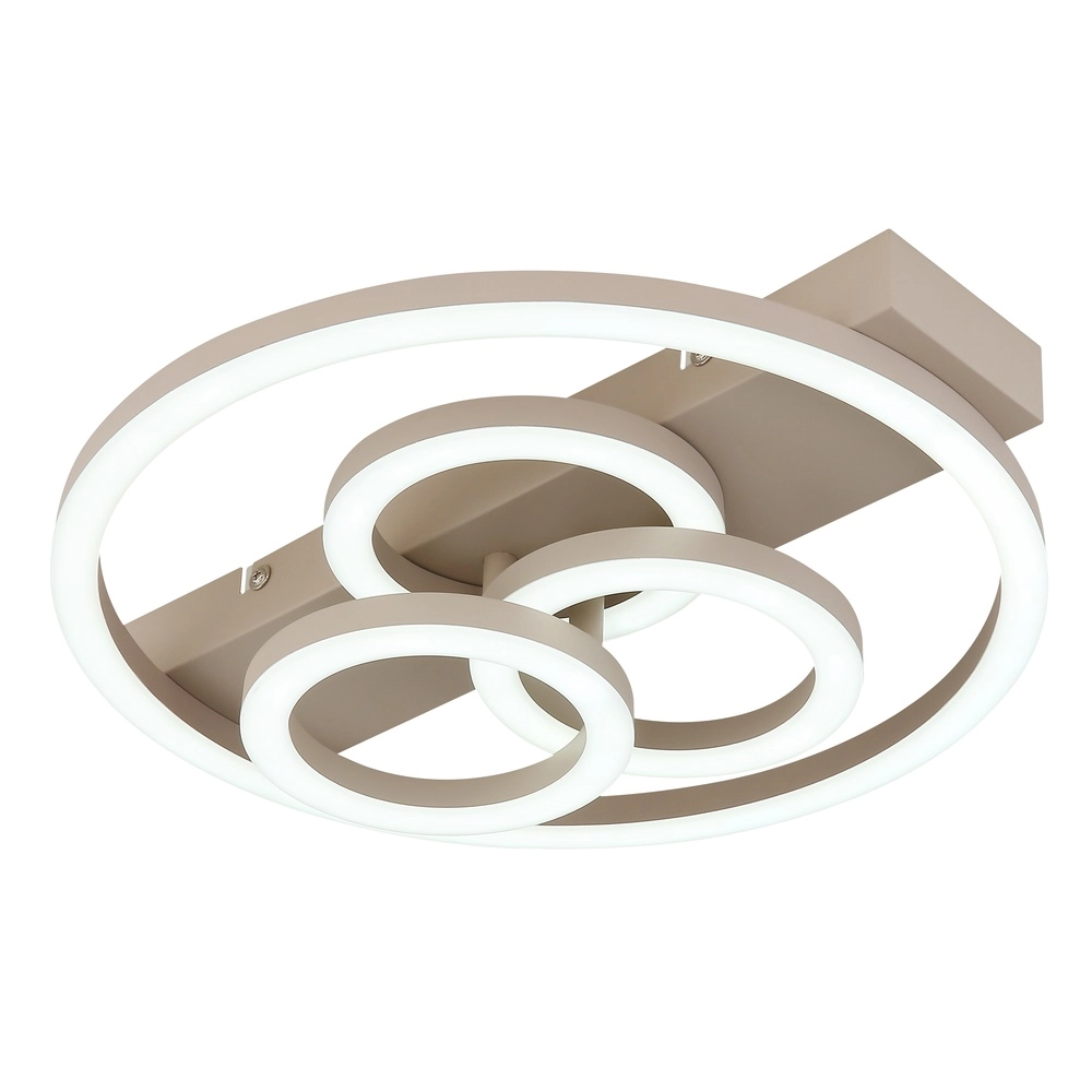 Lampe de plafond unique Darryl brun sable Globo 9007371593217