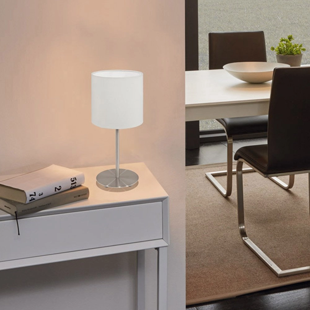 Lampe de table Pasteri blanc Eglo 9002759957254