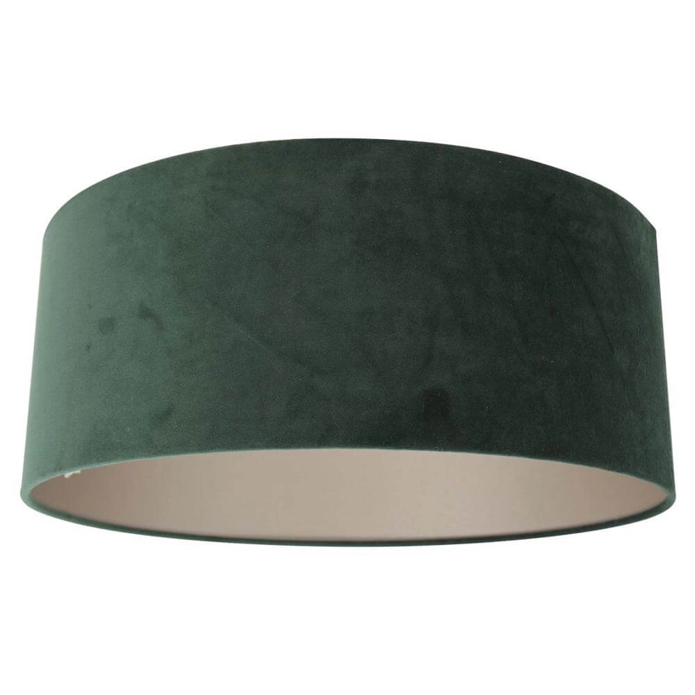 Lampadaire Zig-Zag noir avec abat-jour vert Ø 50cm Steinhauer 8712746179279
