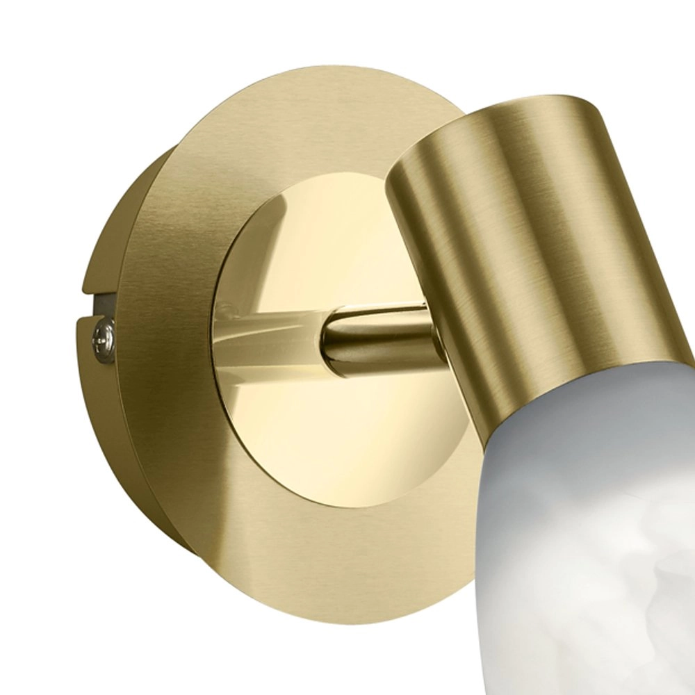 Spot de plafond LED Levisto laiton mat Trio 4017807281644