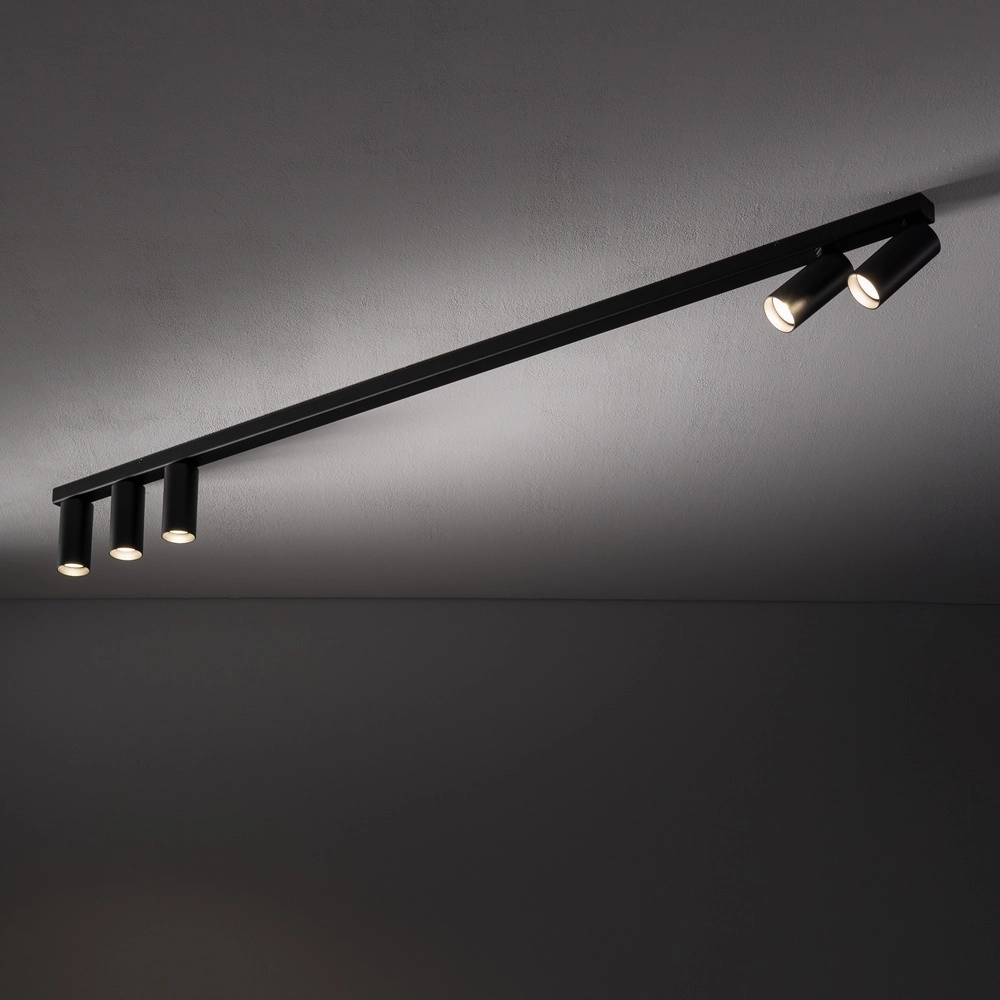 Spot monté en surface 5x GU10 Fourty Noir Lyora 5903139107419