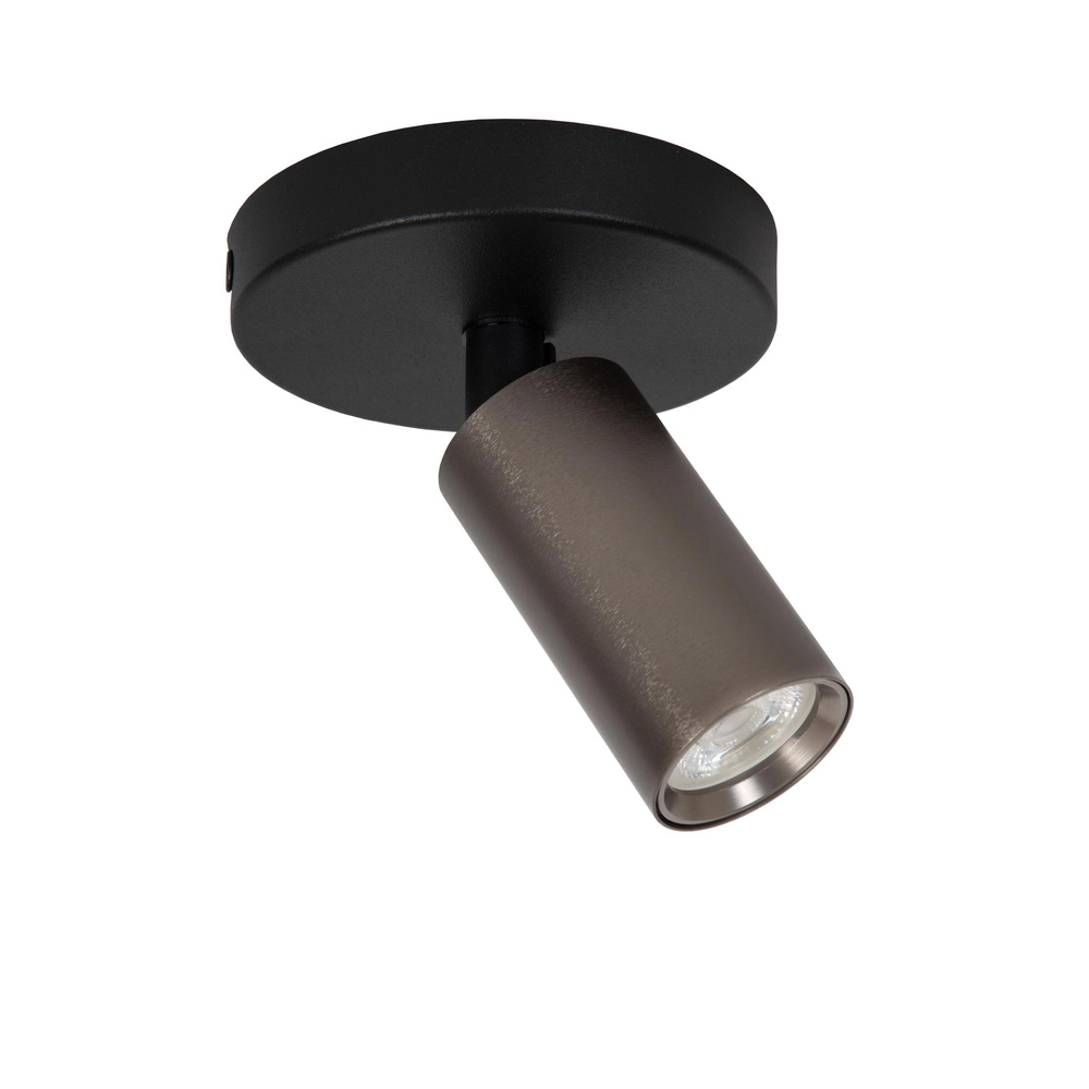 Projecteur de plafond Ritmo Mini GU10 café brun