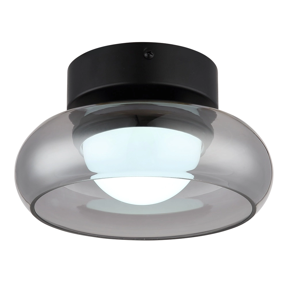 Lampe de plafond à design Carlene Noir Globo 9007371566174