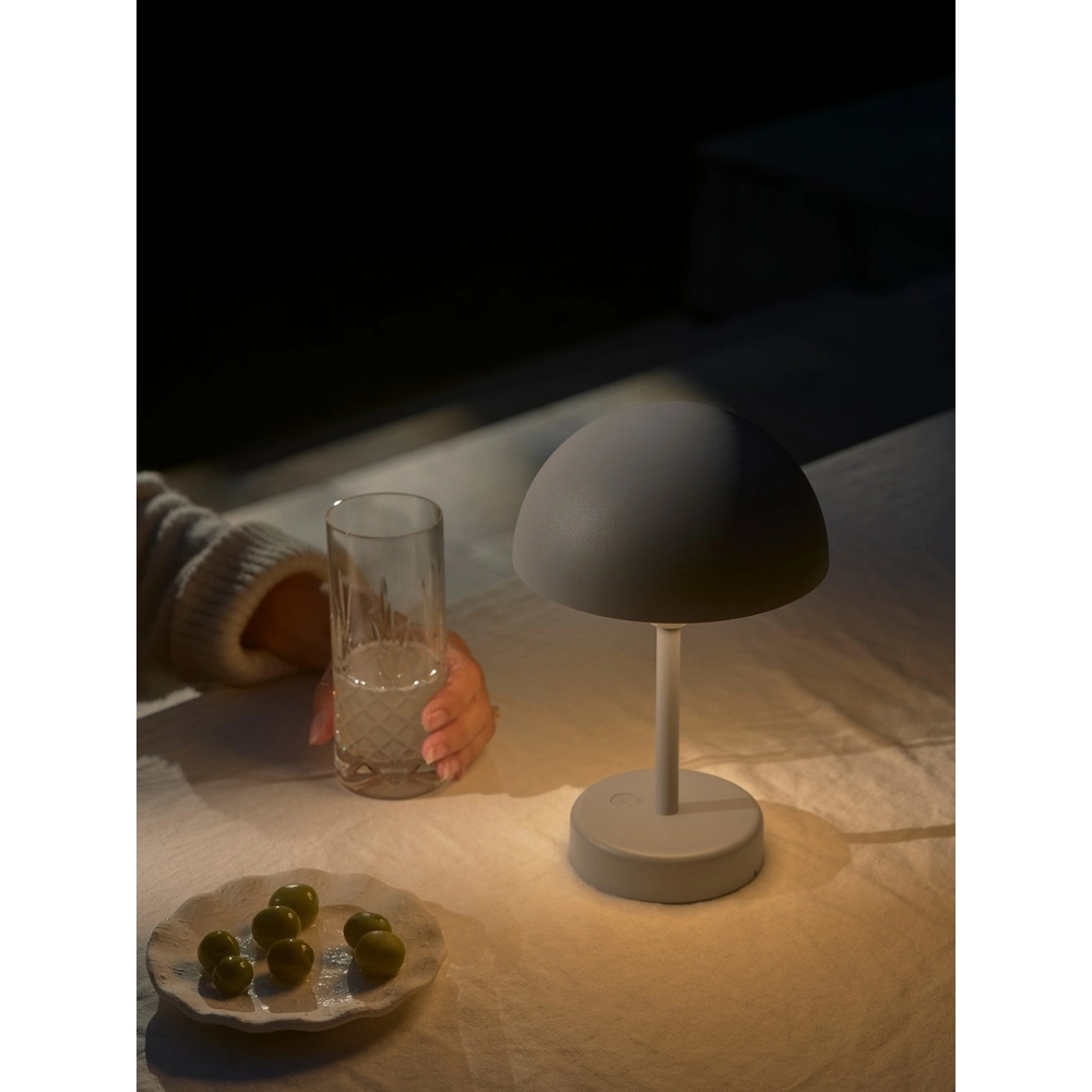 Lampe de table rechargeable Ellen To-Go  Extérieur - Gris Nordlux 5704924025624