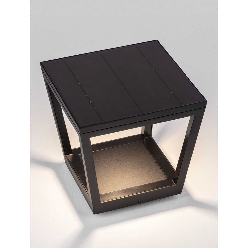 Lampe solaire Cuppa anthracite
