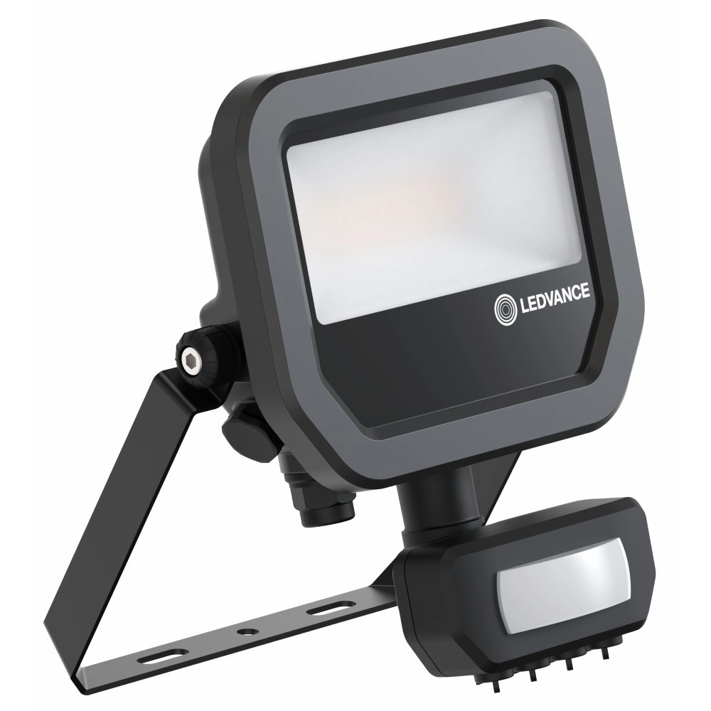 Projecteur Vance 8W - 3000K noir avec capteur