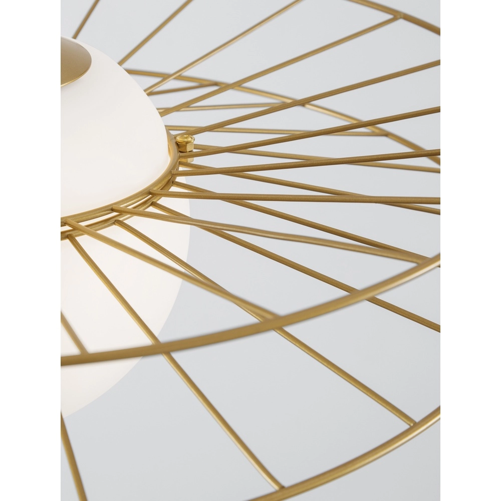 Suspension dorée Ellery Ø 45cm Lyora 5212017435286