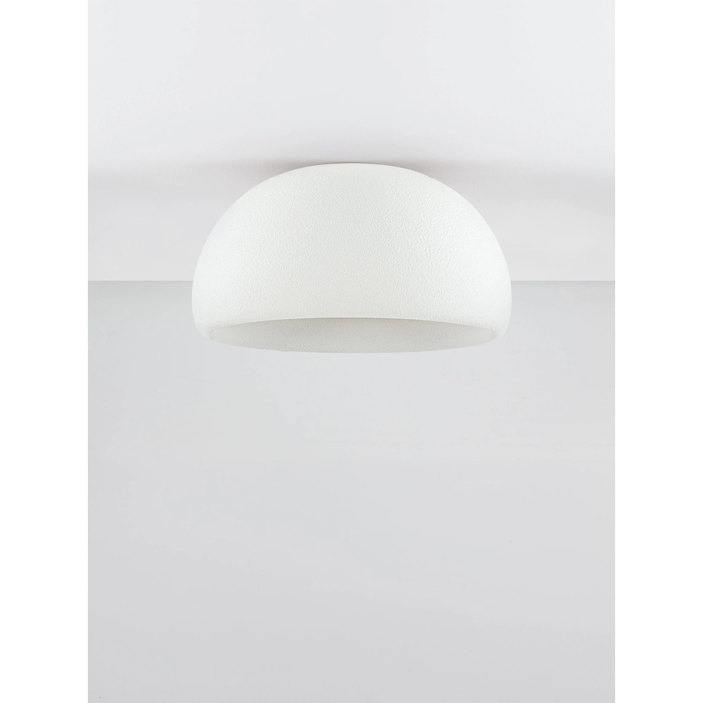 Lampe de plafond moderne Davo blanc Ø 50cm Lyora 5212017495754