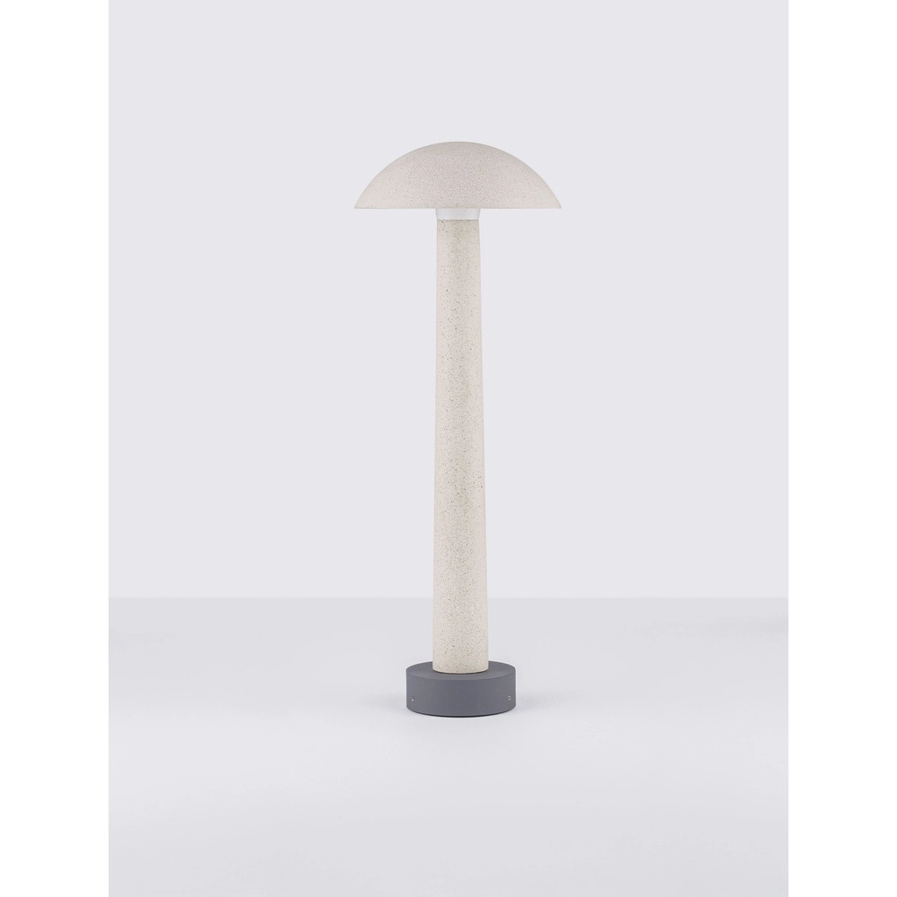Lampe de jardin ronde Tura blanc 55cm Lyora 5212017471543
