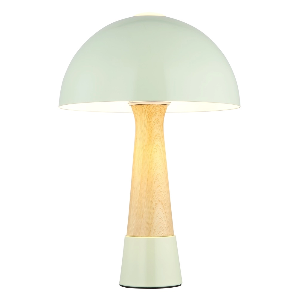 Lampe de table unique Paulin Ø 25cm vert Globo 9007371513802
