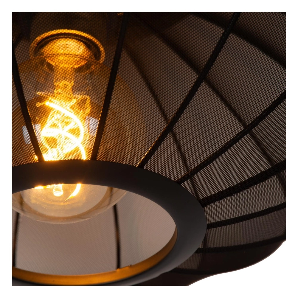 Lampe suspendue Corina noir Ø 50cm Lucide 5411212032003