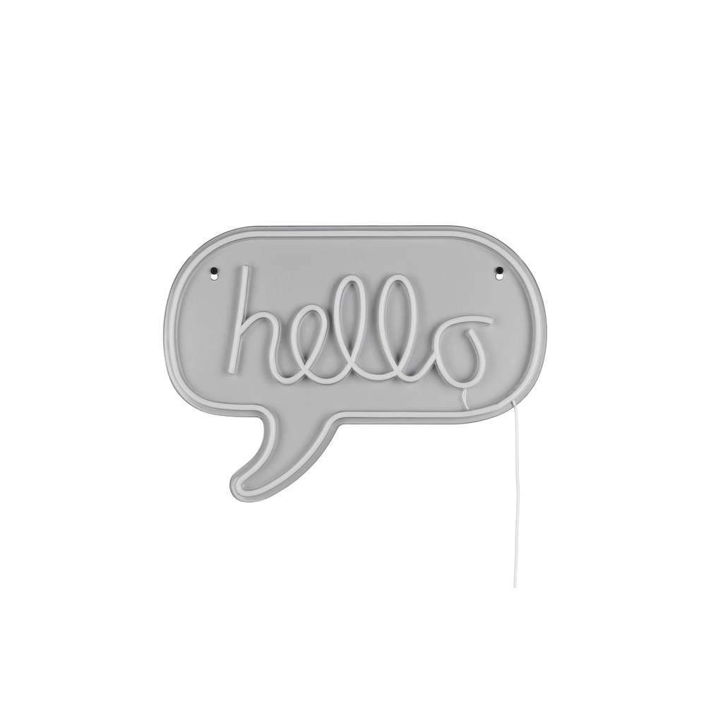 Applique murale néon Hello rose Trio 4017807657463