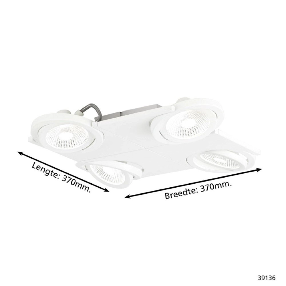 spotlight Brea 4-light white Stars of Light 9002759391362