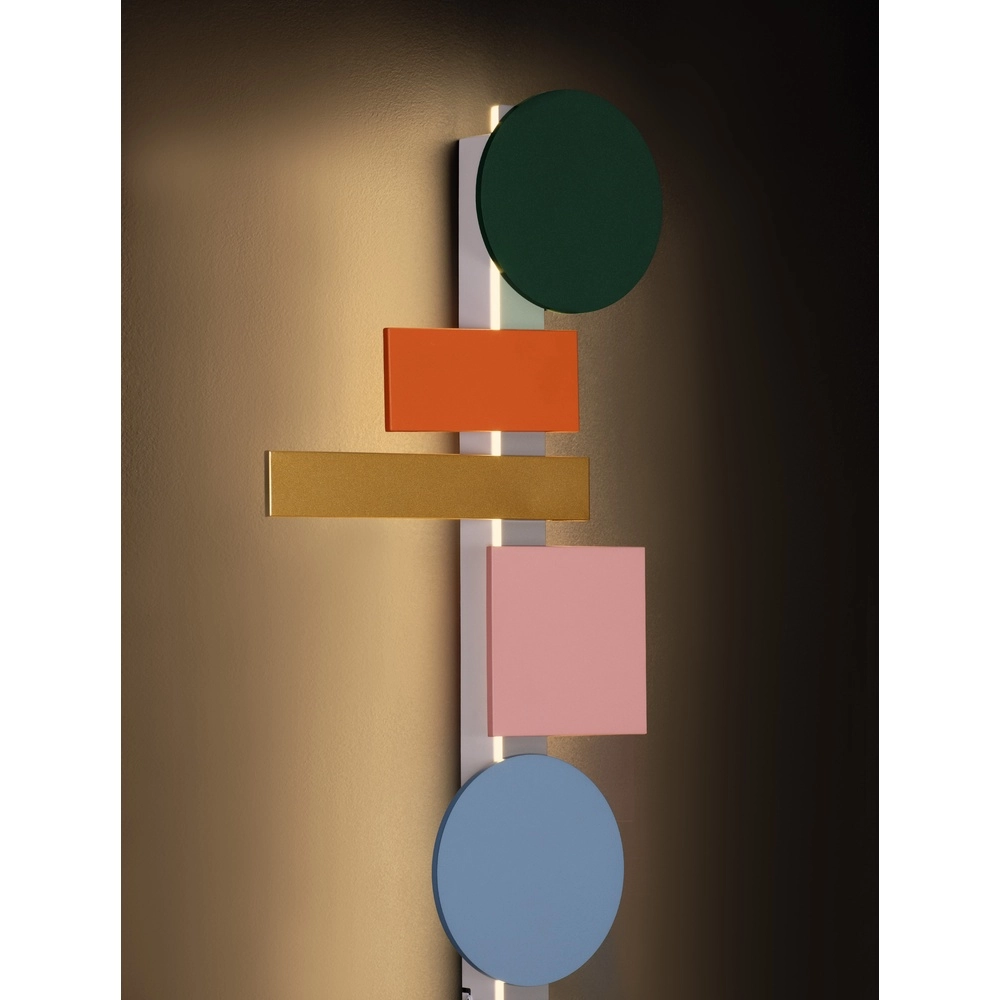 Applique murale gaie Margot coloré 105cm Lyora 5212017479709