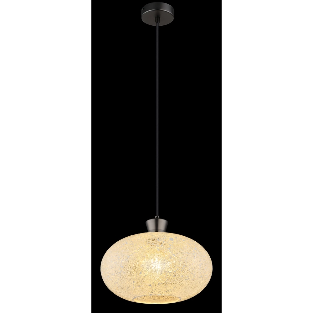 Lampe pendante simple Brokana Bronze à fusil Globo 9007371575466