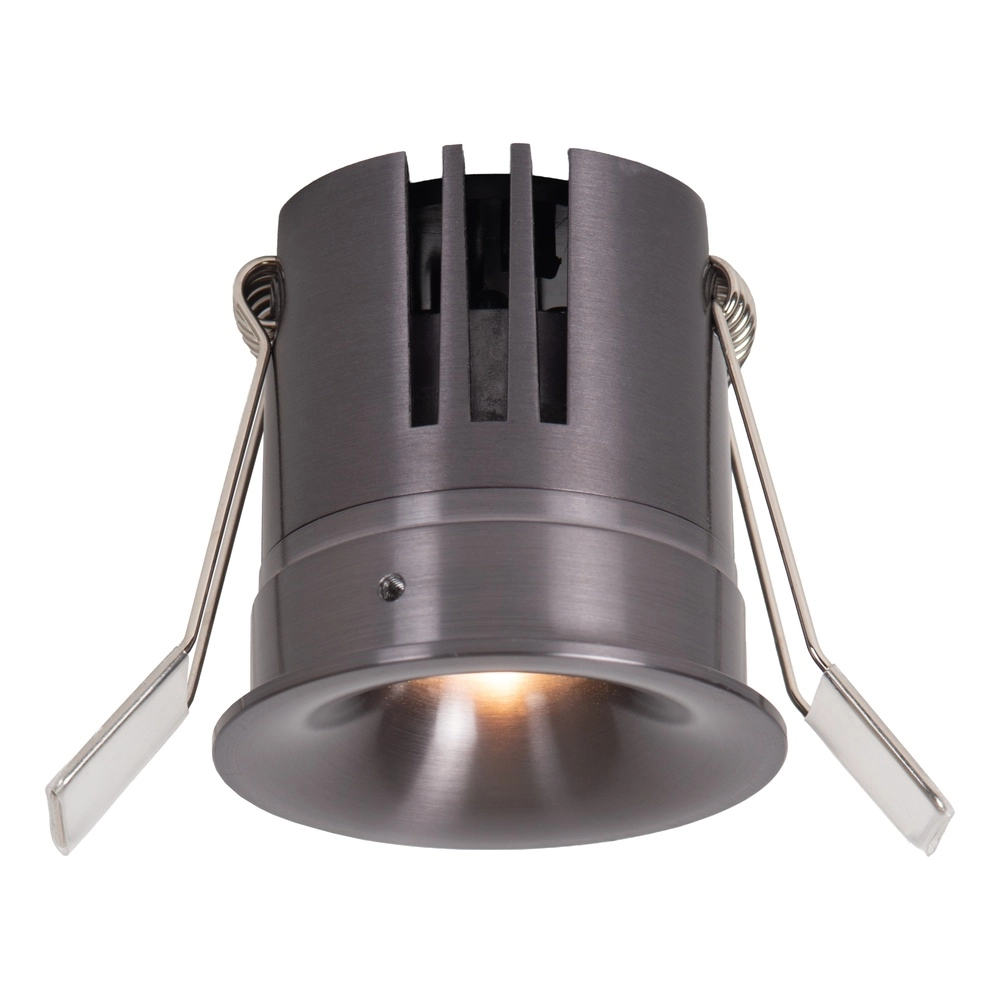 Projecteur encastré Snax gris Ø 6cm