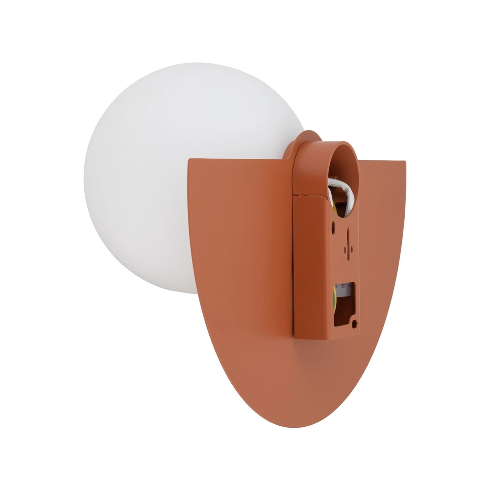 Demi-lampe murale Saturn Terre cuite Lyora 5903139126007