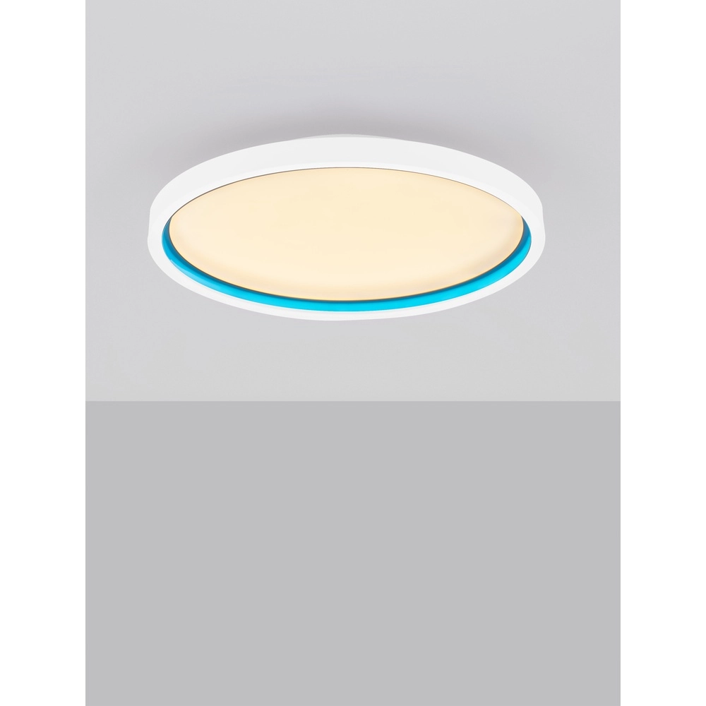 Plafonnier Chet Ø 39,3 cm avec fonction RGB Lyora 5212017450142