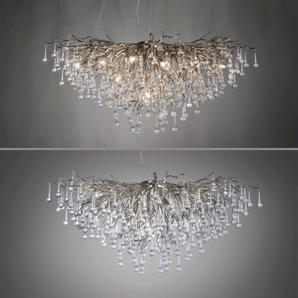 Lustre unique Icicle métal Paul Neuhaus 4012248352137