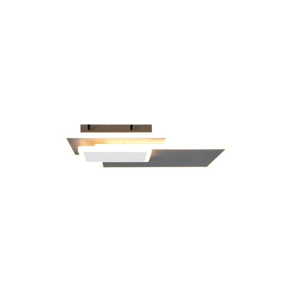 Lampe de plafond carrée Serea Noir Trio 4017807703795