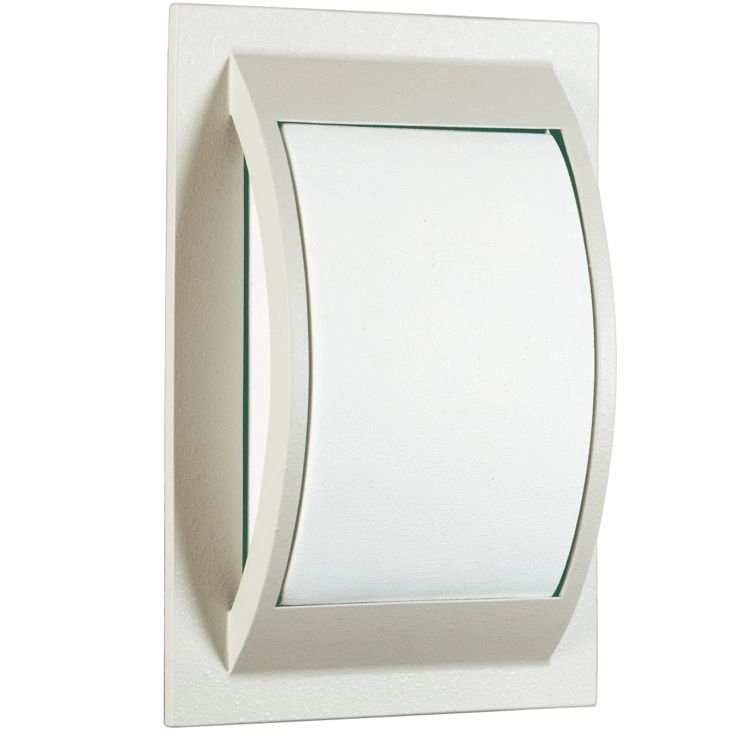 Lampe d'extérieur Pentangles Curved blanc