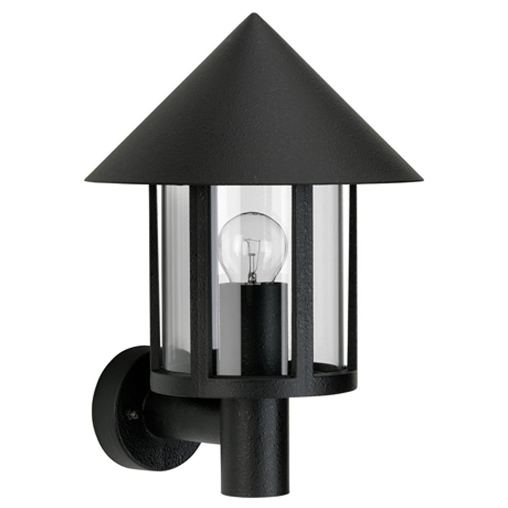 Lampe d'extérieur Toit 37 cm - noir
