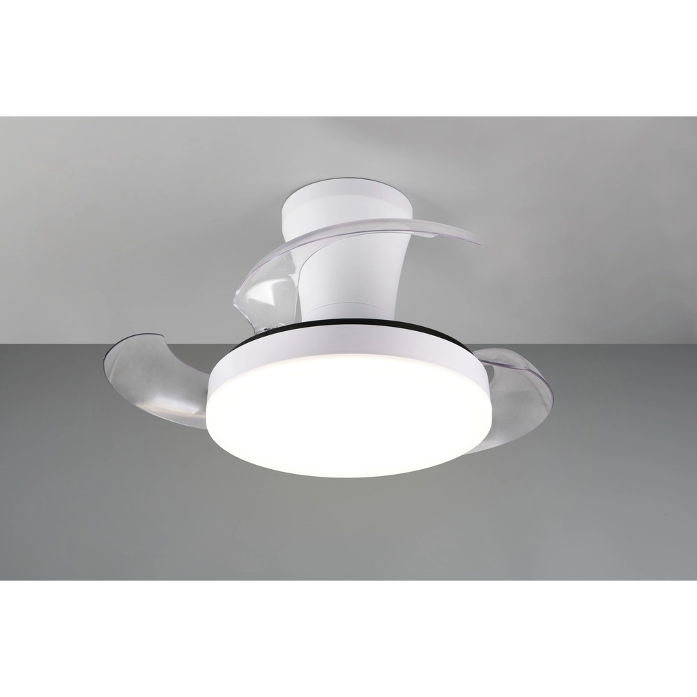 Ventilateur de plafond Tampere blanc Ø 71cm Trio 4017807688948