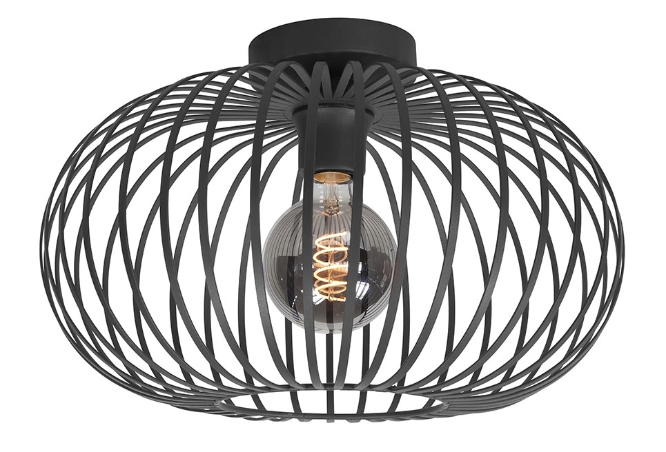 Plafonnier Bolato noir Ø 50cm Plafonnier Bolato noir Ø 50cm
