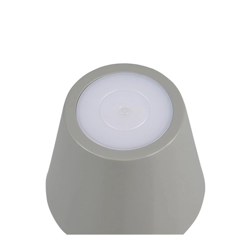Lampe de table rechargeable Diaz gris Trio 4017807644814