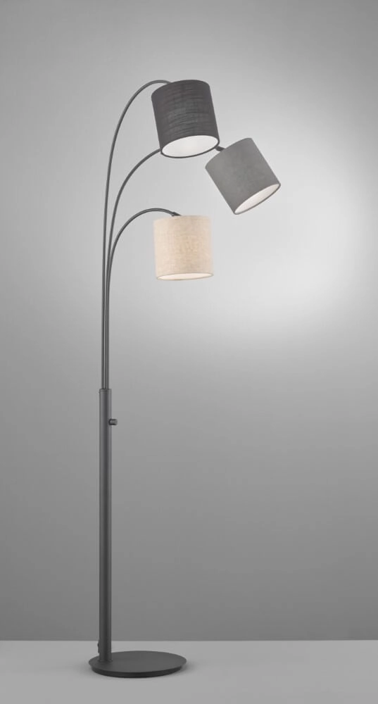 Lampe de lecture rurale Shade 3 lumières Fischer & Honsel 4003694403603