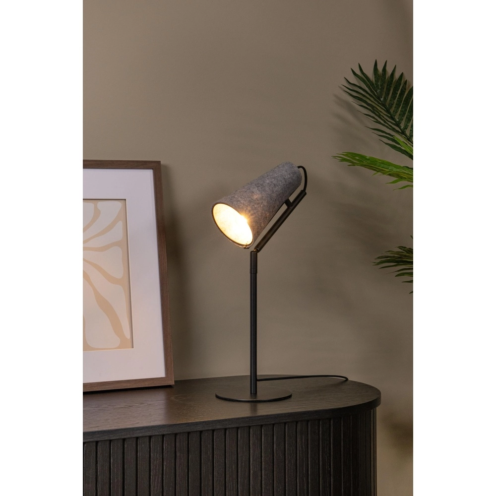 Lampe de table unique Bensen gris Lucide 5411212051639