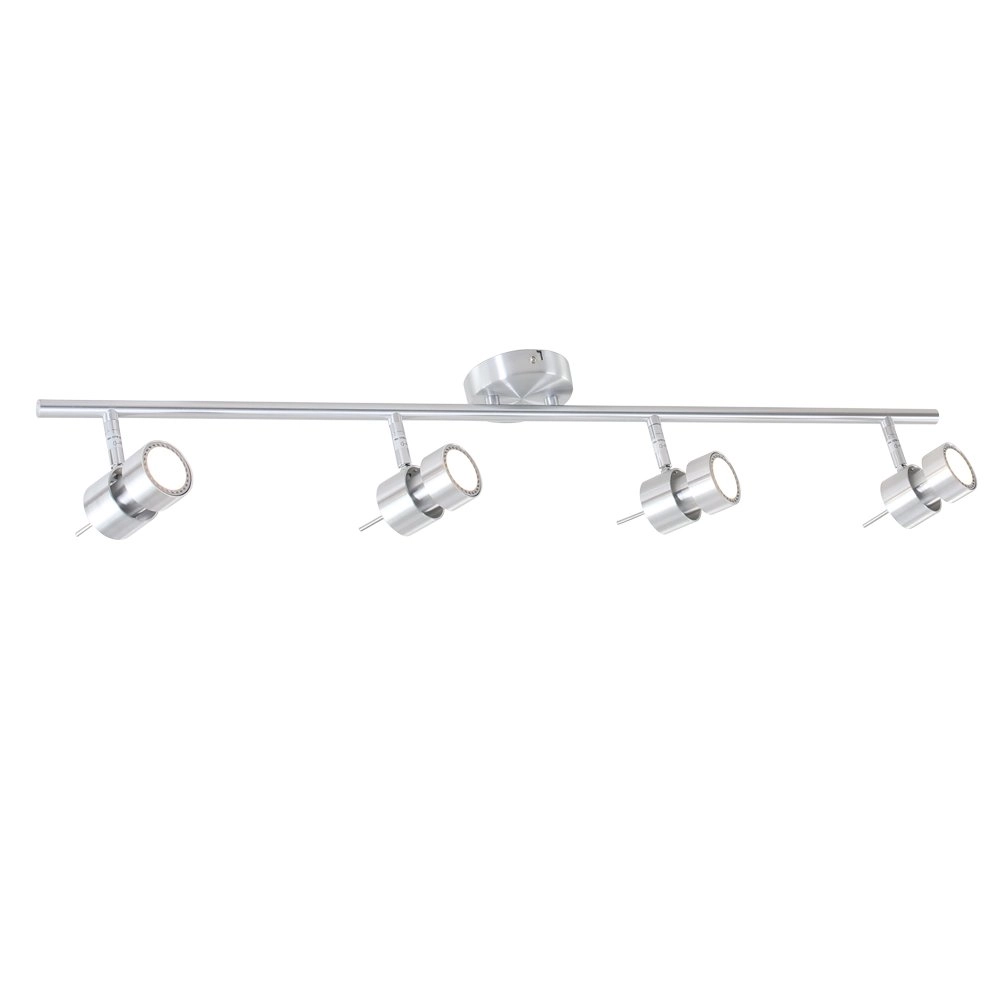 Spot de plafond LED Natasja Led 4 gris clair