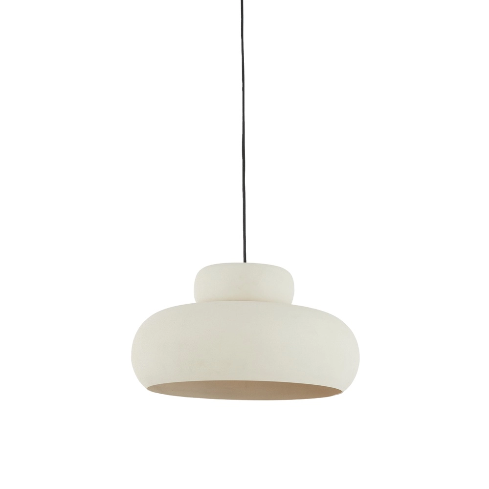 Lampe suspendue Neiva Ø 39cm - crème - 1x E27