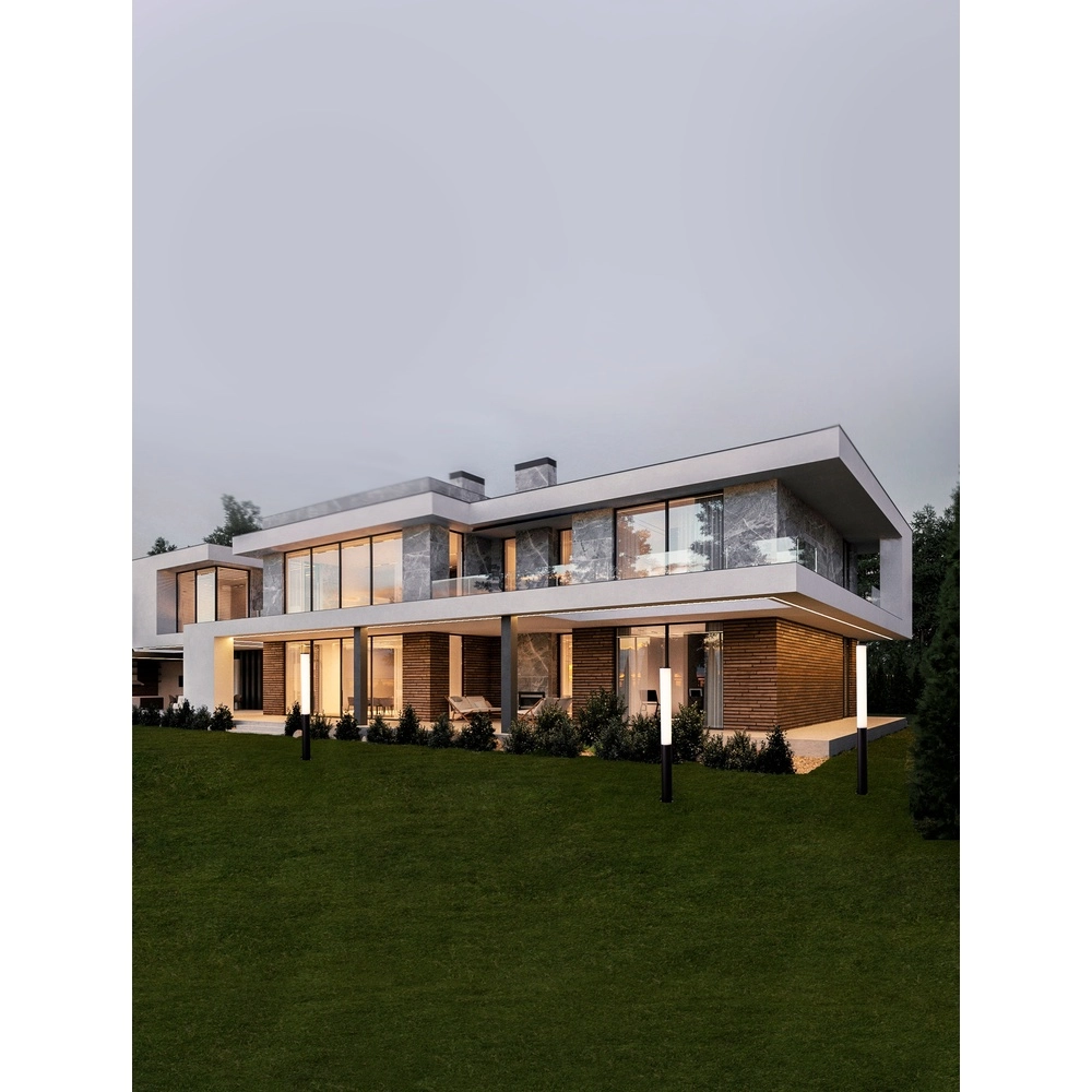 Lampe de jardin design Tube 120cm Lyora 5212017453525